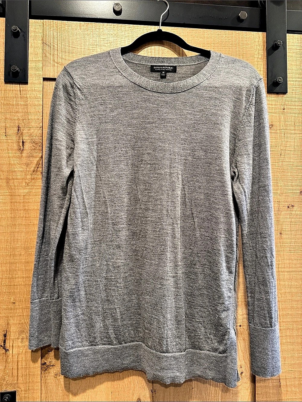 Banana Republic Gray Crewneck Sweater